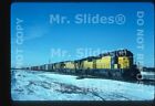 Original Slide C&NW System Chicago & North Western SD40-2 6908 & 3 W/Train 