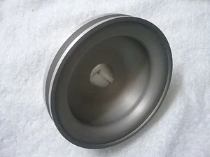 Alfa Romeo 105/116 ALUMINIUM CRANK PULLEY, 360 DEGREE MARKINGS, 125MM, NEW  - Picture 1 of 3