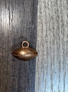 Vintage Pitt Football Charm Metal Gold Tone Pittsburgh Panthers NCAA - Picture 1 of 4