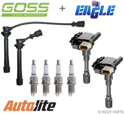 IGNITION LEADS,COILS & AUTOLITE PLUGS for Suzuki Baleno 1.6L G16B Type 3,4,5,6,7 - image 1 of 4