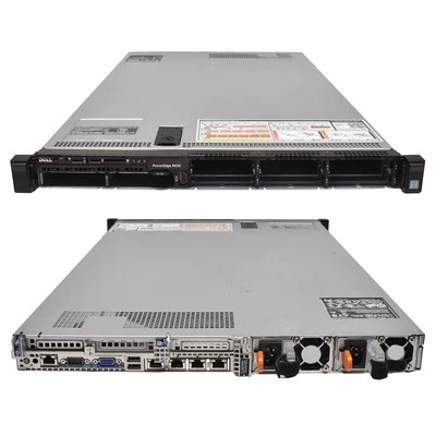 Dell PowerEdge R630 Rack Server 2xE5-2630L V3 32GB DDR4 RAM 8 Bay 2.5" H730mini - Image 1 of 4