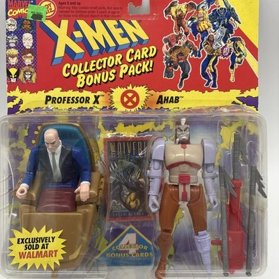 Nuevas figuras de acción 1994 Professor X & Ahab Marvel Comics X-Men - Toy Biz Foto 1 de 4