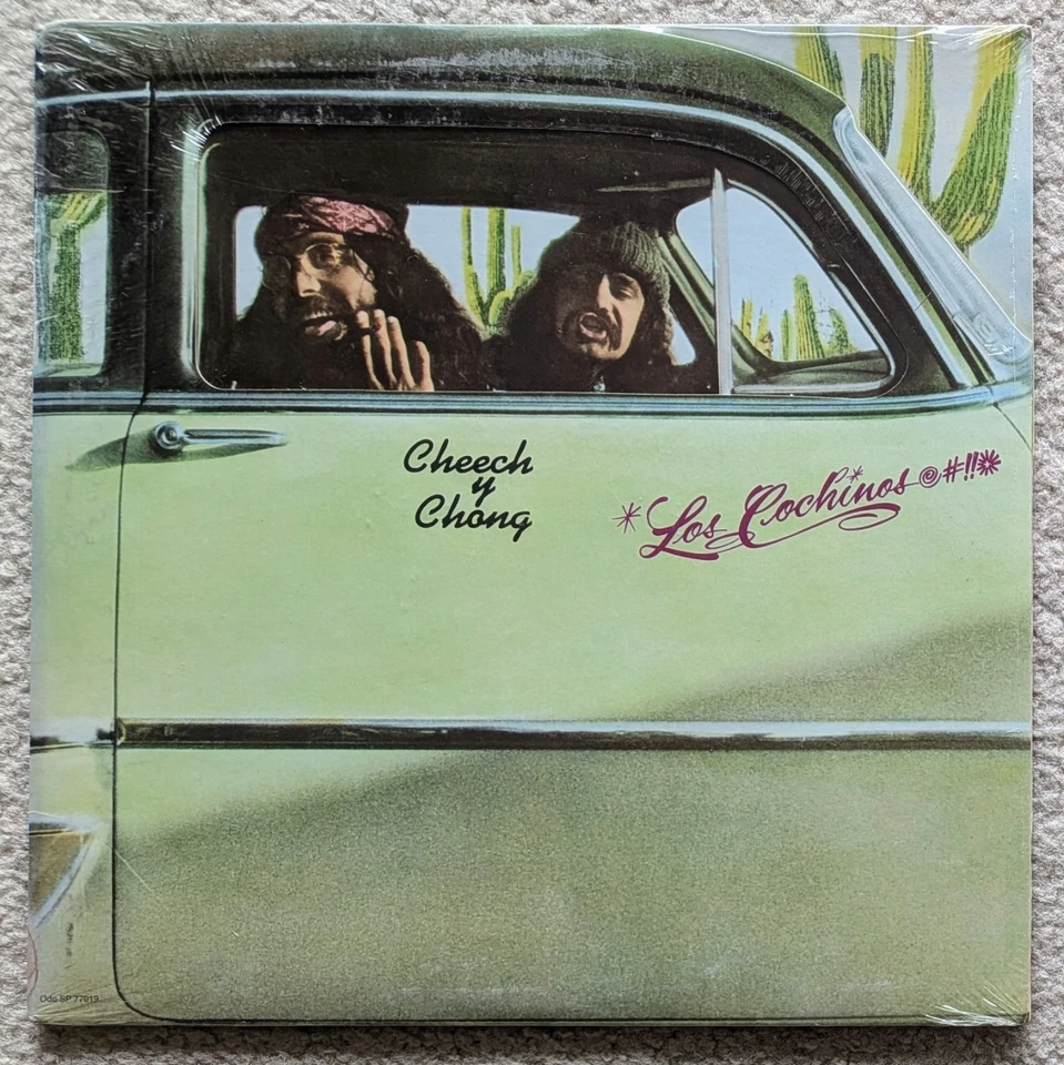 CHEECH AND CHONG - LOS COCHINOS VINYL LP SEALED 1st PRESS ORIG HYPE STICKER - Image 1 of 4