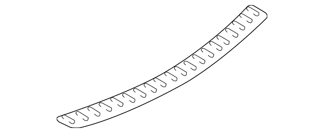 Protector Original Nissan Murano 2006-2007 85066-CC21B Foto 1 de 2