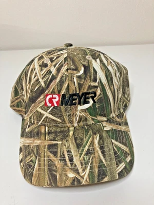 Mossy Oak Camo Cap Meyer Logo  Hat Adjustable New With Tags - Image 1 of 3