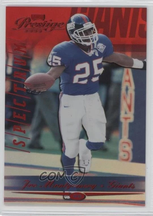 2000 Playoff Prestige Red Spectrum /100 Joe Montgomery #128 - Image 1 of 2