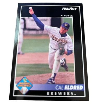 1992 Pinnacle - Cal Eldred #249 mlb baseball card - Image 1 of 2