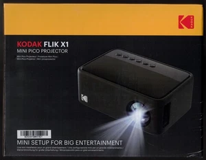 Kodak FLIK X1 Mini Pico Projector – Brand New Sealed Portable LED Projector - Picture 1 of 6