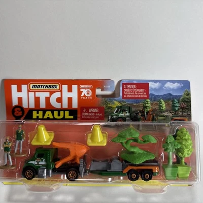 Matchbox Hitch & Haul Die-Cast Vehicle Set – Trailer & Accessory Pack J26 - Image 1 of 2