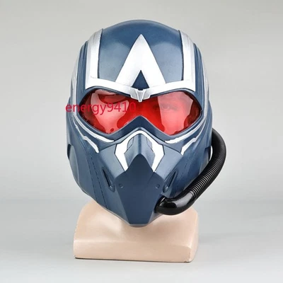 Captain America 4 Falcon Sam Wilson Helmet Mask Cosplay Props PVC Wearable Mask - Image 1 of 4