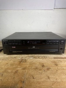 Sony 5-Disc CD Player CDP-C215 Compact Disc Changer Tested & Working No Remote - Picture 1 of 13