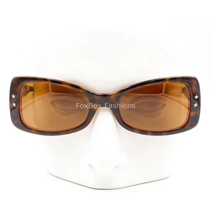 Gafas de sol Paul Smith PS 383 OABL marrón tortuga sobre rosa con estrellas plateadas - Imagen 1 de 9