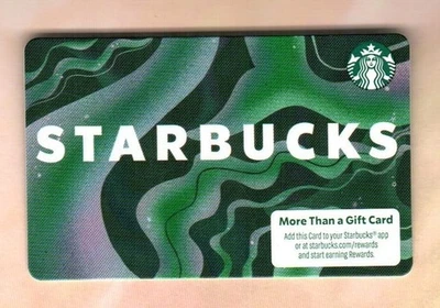 STARBUCKS Green Marble ( 2024 ) Gift Card ( $0 ) - Image 1 of 2