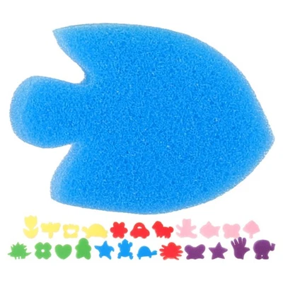  24 Pcs Sponge Painting for Children Forniture Di Pittura Per Bambini - Image 1 of 4
