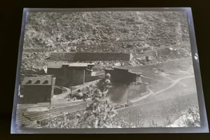 tolles altes Negativ - Teil Gotthard-Eisenbahntunnel ???? 1900-1920 - Picture 1 of 5