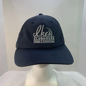 Ikes Clubhouse Food & Cocktails Baseball Cap Hat Pukka Adjusts Hook & Loop - Picture 1 of 9
