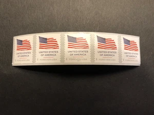 U.S. Stamps, 2025 Flag, PNC5 # P1111, with Back MID #, from 10K Roll, MNH - Picture 1 of 2