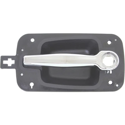 Manija de puerta para International 4100 2008-012 delantera derecha negra con LVR/juego de llaves cromadas Foto 1 de 4