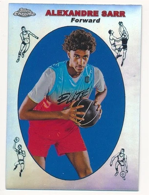 ALEXANDRE SARR 2021 TOPPS CHROME #69TB-17 OTE BASKETBALL MINT - Image 1 of 2