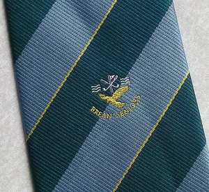 Golf Club Tie Mens Necktie Retro Sport Golfing BREAN SENIORS SOMERSET - Picture 1 of 5