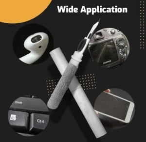 Reinigungsstift Reiniger Cleaner für Apple AirPods Smartphone Tastaturen Camera - Bild 1 von 6