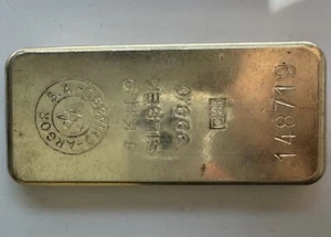 1 Kilo 1000gr Silberbarren ARGOR CHIASSO Schweiz 999er Feinsilber Anlagestück - Bild 1 von 2