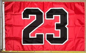 Bandiera birra SPEDIZIONE GRATUITA Michael Jordan Chicago Bulls #23 insegna basket 3x5' - Foto 1 di 1