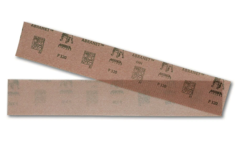 Mirka Abranet Schleifpapier Streifen 70x400mm Klett Gitternetz 50Stk P80-P400 - Bild 1 von 1