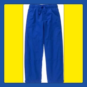 NWT Boys 6 Gymboree “HOP & ROLL” Cotton Royal Blue Jersey Lined Athletic PANTS - Picture 1 of 2