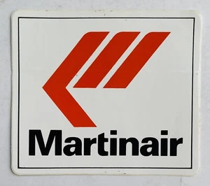 Pegatina/etiqueta de papel rectangular Martinair Airlines - 4" z 3,5" - Imagen 1 de 1