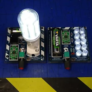2 pz Joule Thief AA 1,2 volt combinazione micro usb 5 volt dimmerabile e ricaricabile - Foto 1 di 7