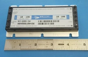 Isolated DC-DC CONVERTER MODULE, MI-22M-IW, 18VDC 135W to 10VDC 100W, VICOR - Picture 1 of 7