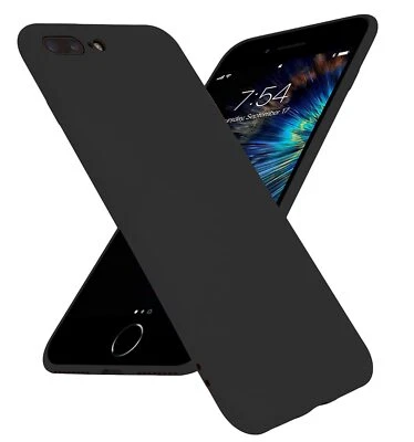CRACKSIN Hülle für iPhone 7 | 8 | SE | 7/8 Plus Handy Schutz Tasche Bumper Silikon Matt