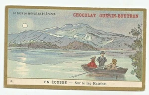 CHROMO CHOCOLAT GUERIN BOUTRON /LE TOUR DU MONDE EN 84 ÉTAPES - Imagen 1 de 1