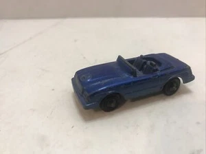 Vintage TootsieToy Blue Convertible Mercedes Benz Metal Diecast Toy Car - Picture 1 of 6