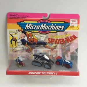 Micro Machines 1993 Spiderman Collection # 2 Marvel XMen Collection Still Sealed - Picture 1 of 11