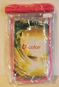 F-Farbe Universal Wasserdichte Hülle Handytasche Schwimmen Pink - Bild 1 von 2