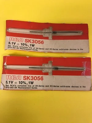 RCA替换部件SK3056 ZENER二极管(批量2)*免费送货* — 第 1/3 张图片