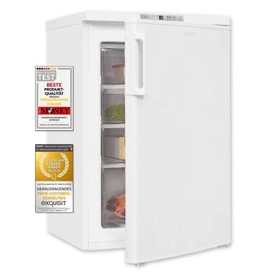 Exquisit Gefrierschrank GS80-HE-040E weiss | 91 l Nutzinhalt | Weiß - Bild 1 von 4