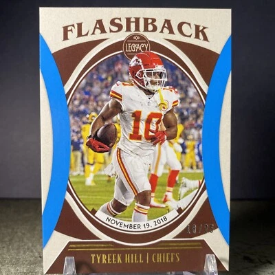 2021 Panini Legacy Tyreek Hill Flashback Light Blue 16/25 Chiefs!!! - Image 1 of 2