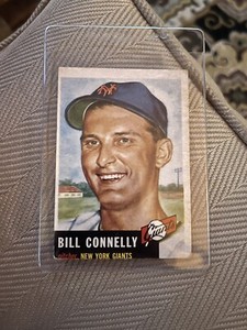 1953 Topps - #126 Bill Connelly (RC) New York Giants