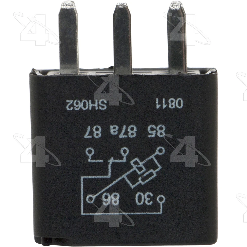 Relé de motor ventilador de refrigeração do motor 4 estações para 2003-2007 Chevrolet Express 3500 - Imagem 1 de 4