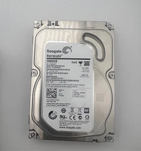 SEAGATE ST2000DM001 2TB SATA HARD DRIVE P/N: 1CH164-510 (100% Health) - Picture 1 of 1