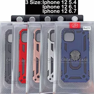 Custodia per iPhone 12 /Pro /Mini /Pro Max, cavalletto ad anello nuova - Foto 1 di 12