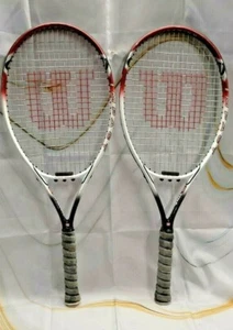 Raquetas de tenis Wilson Soft Shock L4 4 1/2 L3 4 3/8 - Imagen 1 de 7