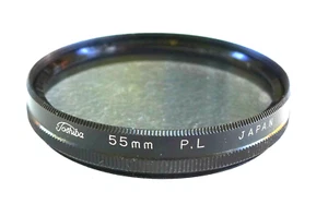 55mm Toshiba PL Polarizing Filter - Linear Polarizer - NEW - Picture 1 of 2