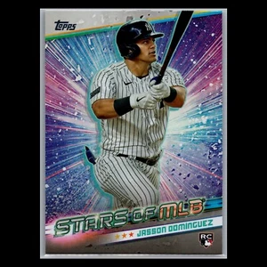 2024 Topps Series 2 – #SMLB-35 Jasson Dominguez RC Stars of MLB New York Yankees - Picture 1 of 2