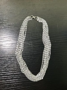 Vintage Jewelry SARAH COVENTRY Multiple Chain Choker Necklace - Picture 1 of 5