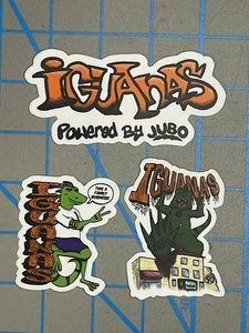 Leguan's Burritozilla x JUBO Collab Zusammenarbeit Aufkleber San Jose Bay Area - Bild 1 von 2