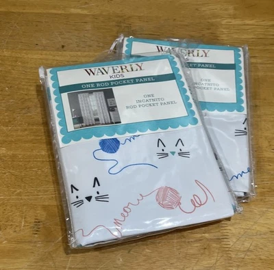 Waverly Kids 男女通用女孩/男孩 Incatnito 遮光窗帘 42X63 2 件套 — 第 1/4 张图片